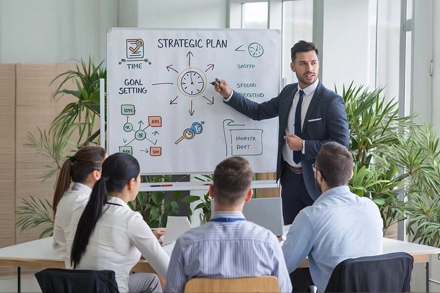 Leadership mapping strategy to a delivery plan