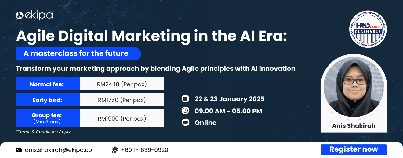 Transform Your Digital Marketing Strategy with AI – Masterclass in Malaysia